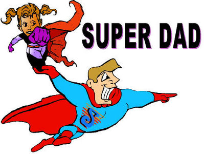Tata jako superman